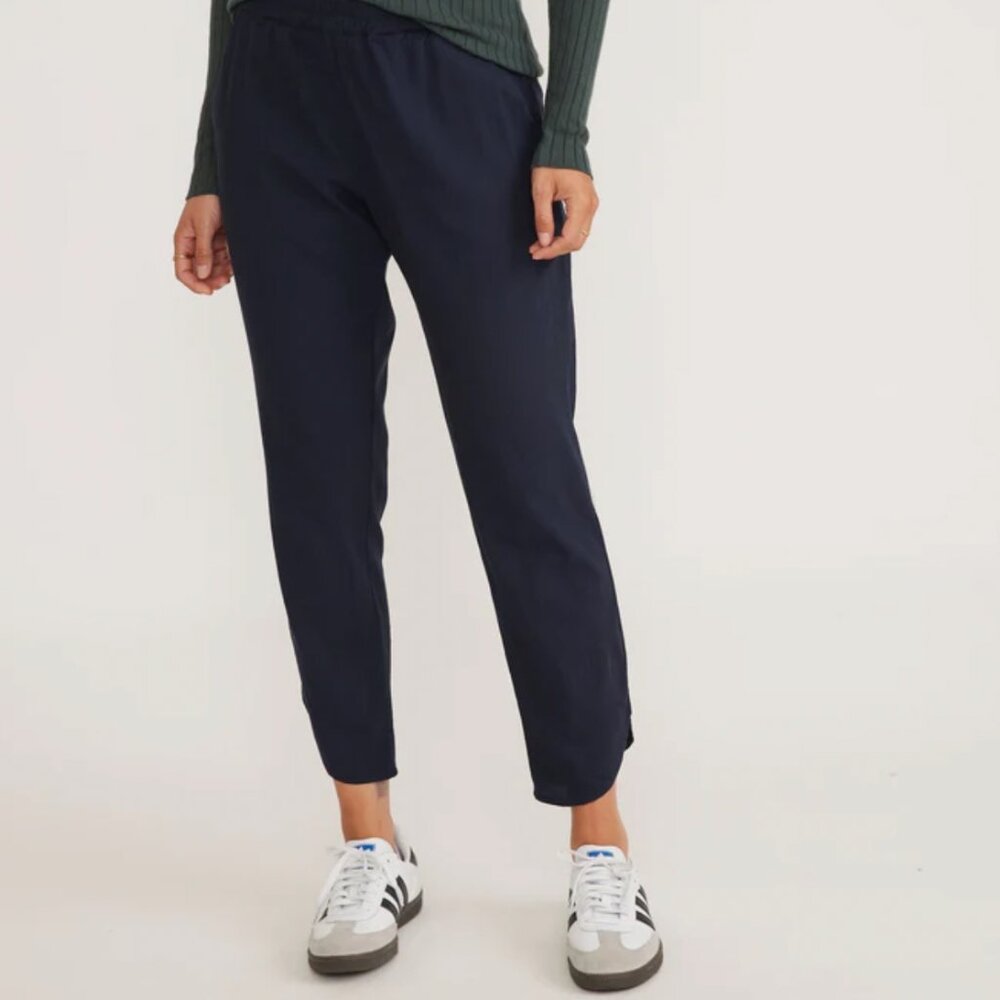 Marine Layer Tencel Allison Pant Navy XS